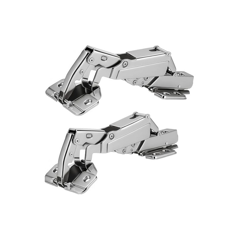TamBee 175 Degree Hinges Frameless Cabinet Doors Hinges 48mm Concealed