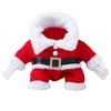 Dog Christmas Costumes Red Color Multifunctional Cute Dog Santa Suit