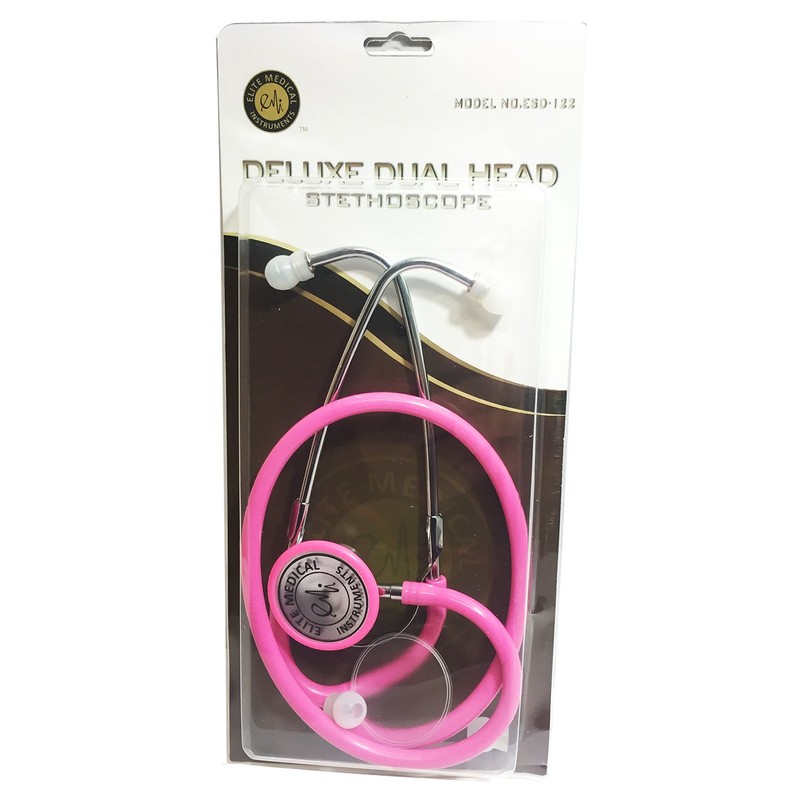 EMI Dual Head Stethoscope (Pink)