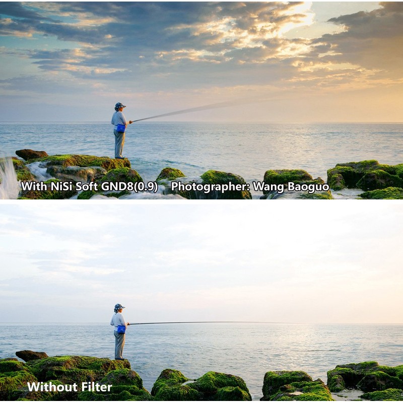 NiSi Soft GND8 (0.9) 100x150mm 3 Stop Graduated ND Filter