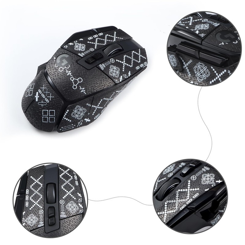 IMMOENUC マウスグリップ テープ 適用 G502 X & G502 X Plus