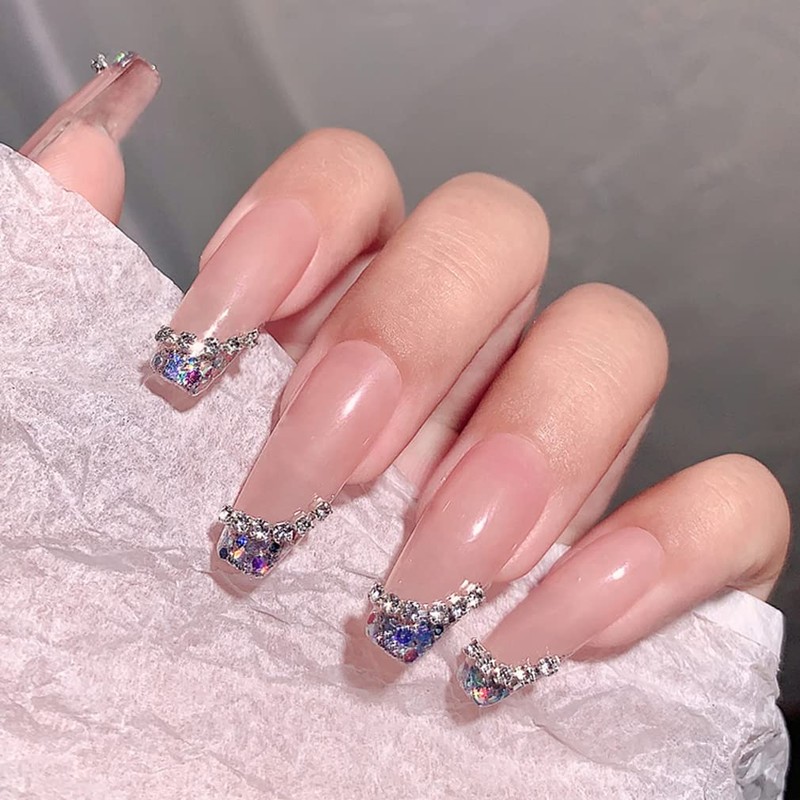 Chisafly Nail Parts, Chain, Rhinestone Chain, Sparkling, Nail Chain, Parts,