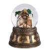 Dickson's Nativity Holy Family - Sheep - Gold Tone Base