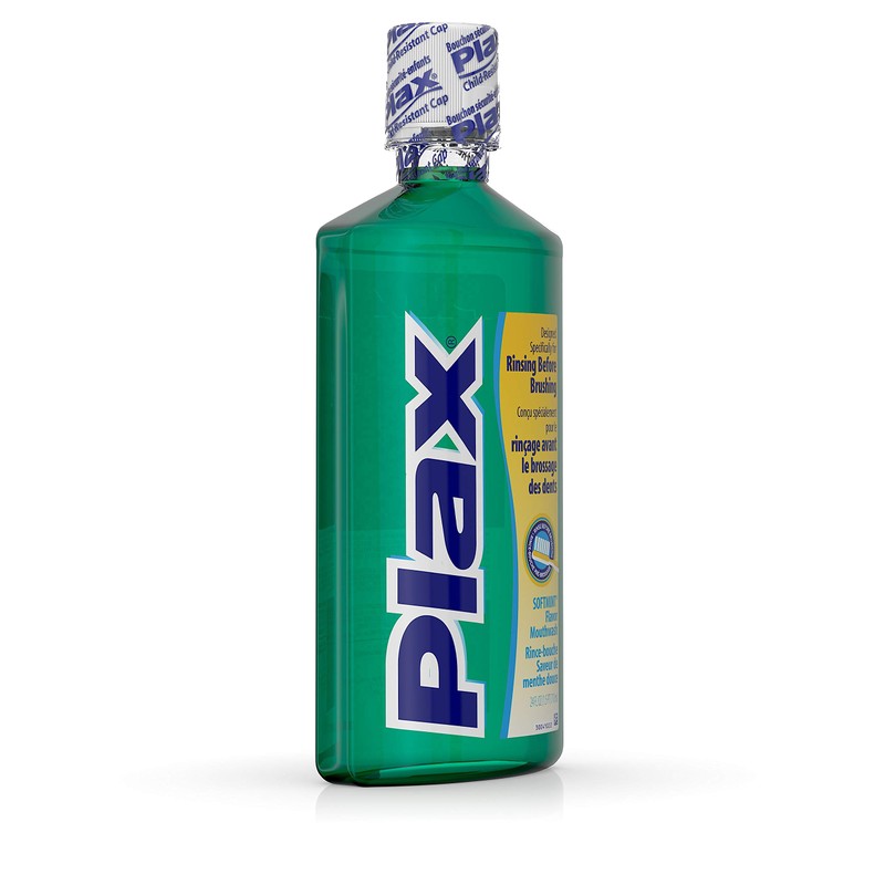 Plax Oral Rinse Mouthwash, Daily Mouth Rinse Designed Specifically for