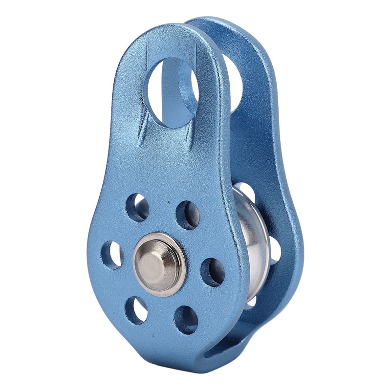 Climbing Single Pulley Al Mg Alloy Fixed Eye Single Rope