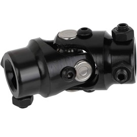 ROADFAR U Joint Universal Steering Shaft U Joint Coupler 3/4" DD * 3/4" DD Black Single U-Joint Shaft 83mm