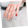 Baluue 100pcs Resin Flower Nail Art Decals for Elegant DIY
