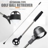 Toolzia Telescopic Stainless Steel Golf Ball Retriever