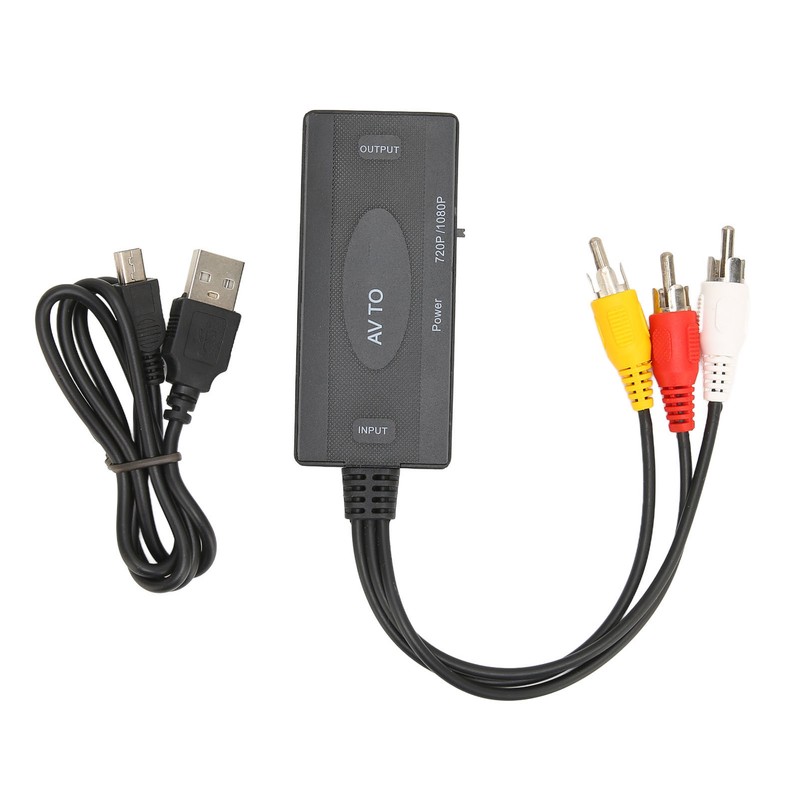 HD Video Converter Box RCA and AV and Composite to