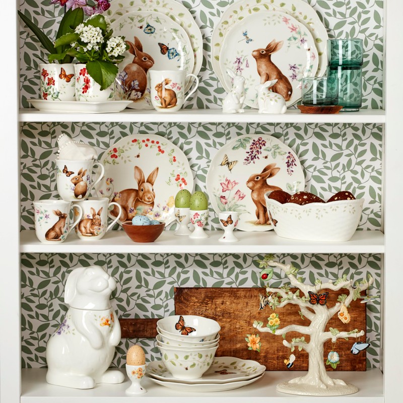 Lenox Butterfly Meadow Bread Basket, 1.70