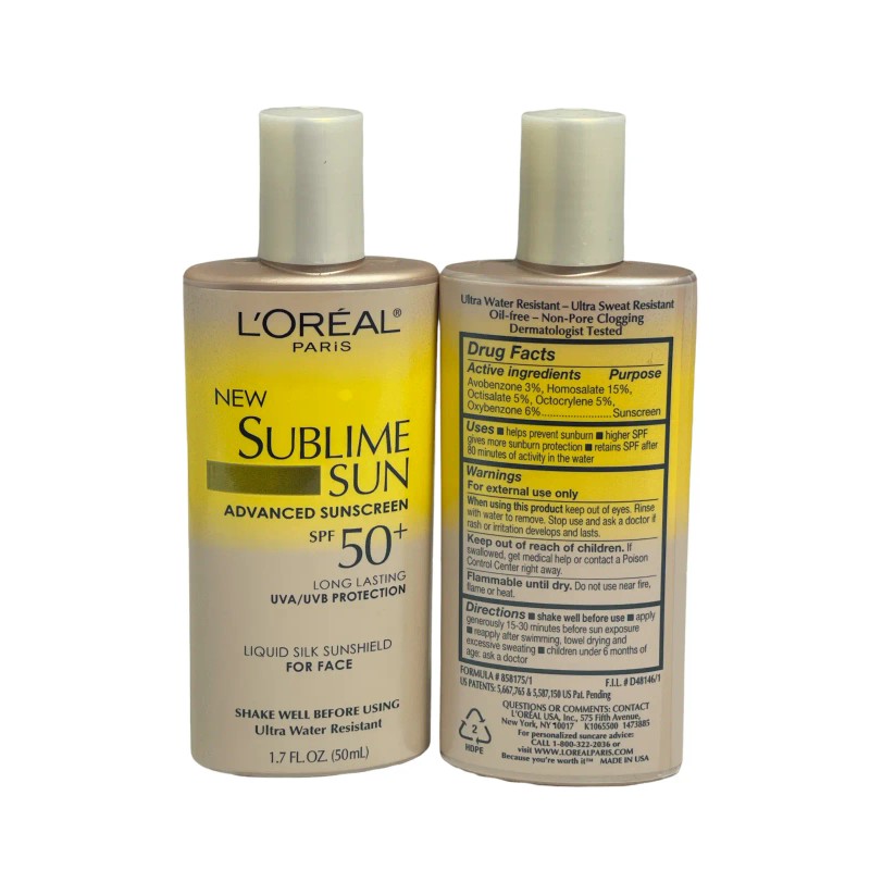 L'Oréal L'Oreal Sublime Sun Advanced Sunscreen SPF 50+ Long Lasting
