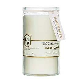 US Apothecary Elderflower & Vetiver Natural Wax Candle 16 Ounce