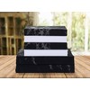 Elegant Comfort Luxury Soft Bed Sheets Marble Pattern - 1500