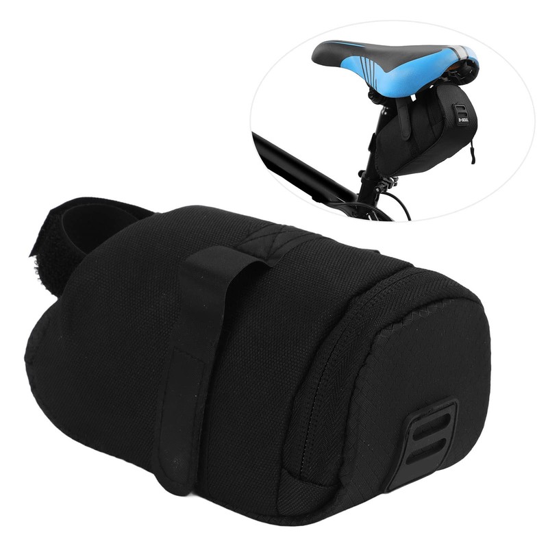 VGEBY Bicycle Saddle Bag Bicycle Black Oxford Fabric Saddle Bag
