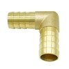 Metaland Brass 3/4" Hose Barb Elbow 90 Degree L Right