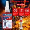Rusoz Rusoz Thread Lock Red 50 ml, High Strength Locktight