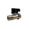 Aumix 15mm x 12mm Isolating Valve with Handle UK Compression