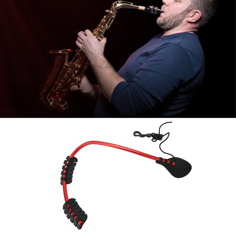 Saxophone Neck Strap Holder Adjustable Length Reduce Pressure Universal Sax