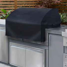 Built in Grill Cover,Waterproof BBQ Grill Top Cover - All Weather Protection, Lightweight Burner Protector for Garden and Patio