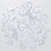 37 Piece Crystal Puzzle Silver Wolf