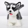 CU-MATE Walking Husky Stuffed Dog, Electronic Toy, Realistic Interactive Puppy