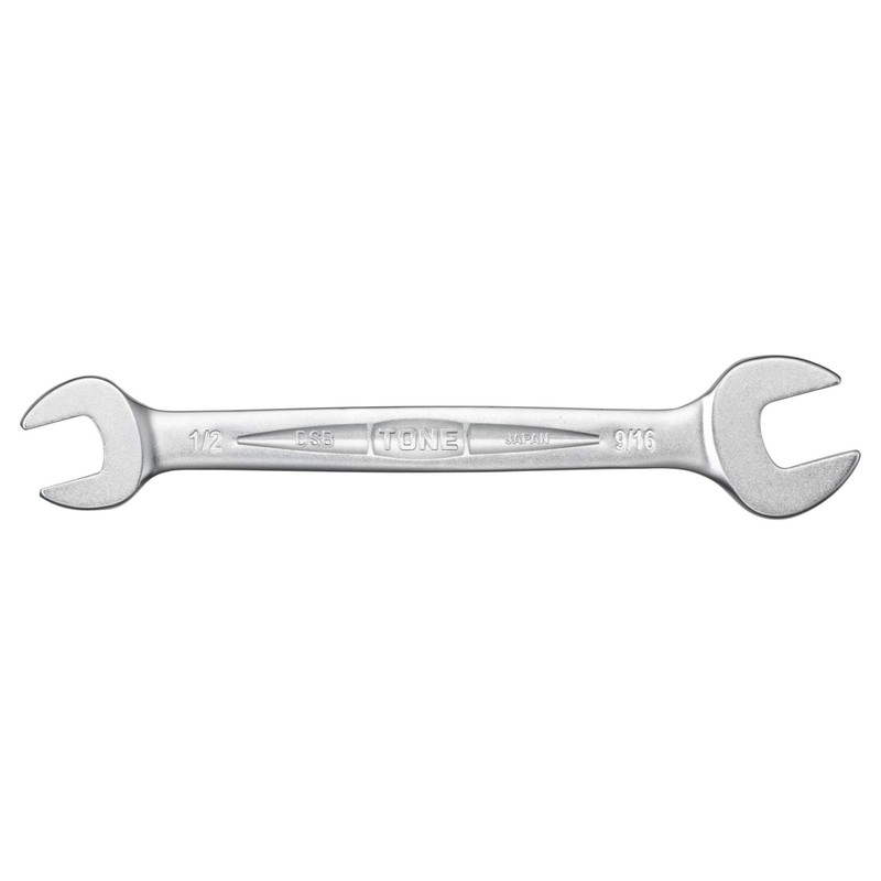 Tone DSB-1618 Double Sided Spanner, 1/2 x 9/16-Inch