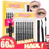 Fowendia Manga Lashes Cluster Lashes C D Curl DIY Lashes