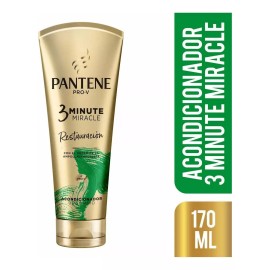 Pantene Acondicionador Pantene Pro-V Restauración 3 Minute Miracle en tubo deprecible de 170mL por 1 unidad