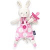 CHICCO, Porta Chupón Pocket Friend, Color Rosa