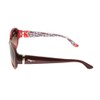 Salvatore Ferragamo SF683SA Sunglasses, pearl red/brown gradient