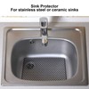 Sink Mat Silicone Durable Grid Design Anti Slip Sink Protection