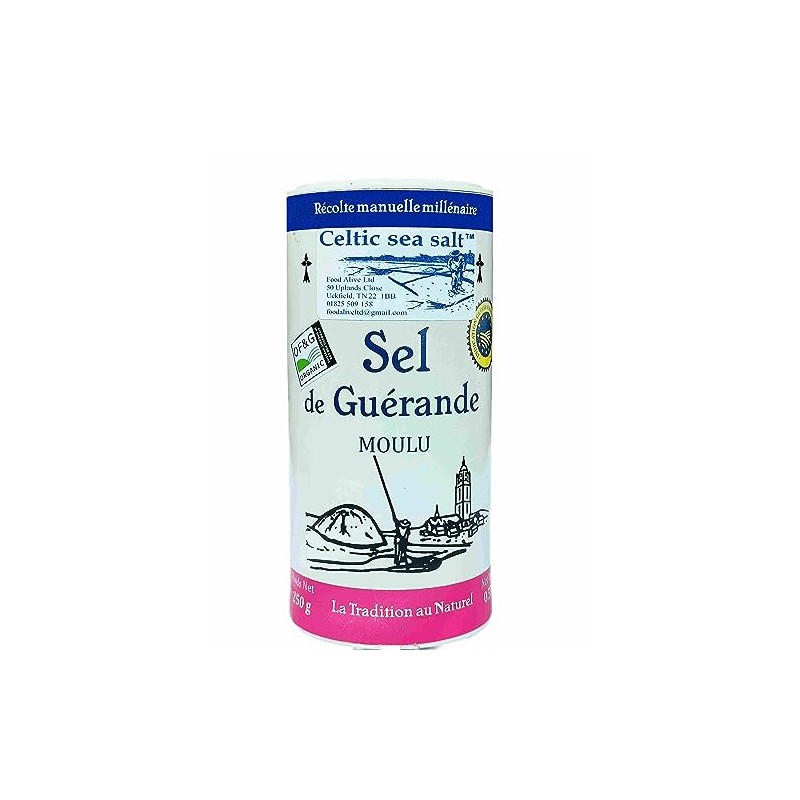 Sel De Guerande Celtic Sea Salt Fine Shaker 250g