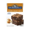 GHIRARDELLI Caramel Walnut Turtle Brownie Mix, 18.5-Ounce (Pack of 12)