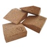 Yoga Cork Mini Wedge/Pocket size Cork Wedge, 100% Natural, Sustainable,