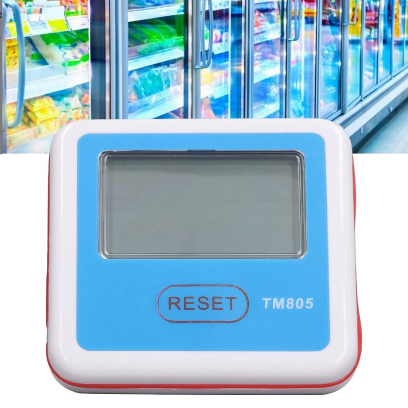 Digital Refrigerator Thermometer Fridge Thermometer, Temperature Meter LCD Display Thermometer