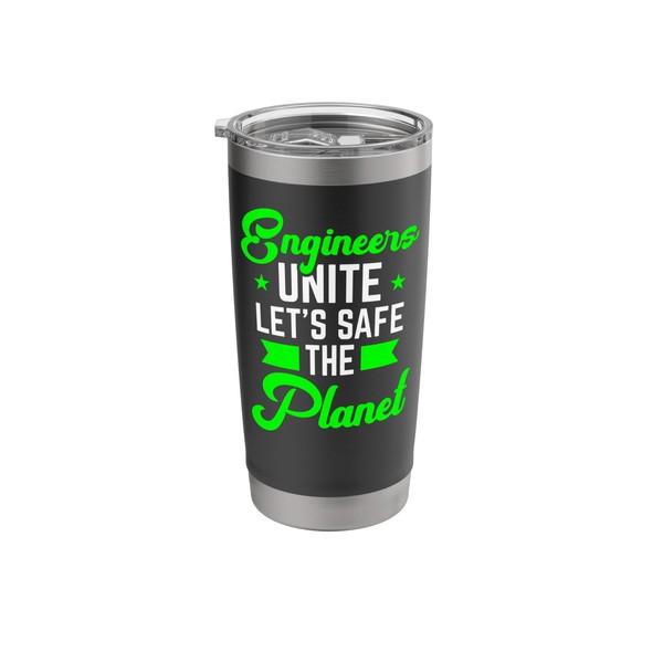 Climate Change Global Warming Environmental Engineer Stainless Steel Insulated Tumbler