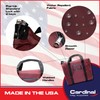 Cardinal bag supplies Briefcase Locking Document Bag (Burgundy)