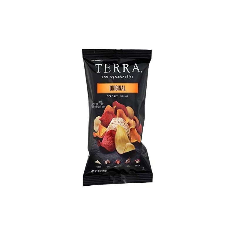 Terra Exotic Vegetable Chips, Original, 1 oz Snack Size