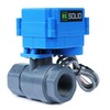 U.S. Solid 1/2” UPVC Motorised Ball Valve - Plastic Electrical