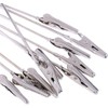 ABEST 10 Pcs Alligator Clip Sticks with Base Model Holder