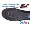 Dr. Foot's Full Orthotics Insoles - Built-in Metatarsal Raise Corrects