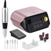 CHERIMOYA Pulidor De Unas Esmeril Drill Profesional 35000RPM,Kit de Taladro