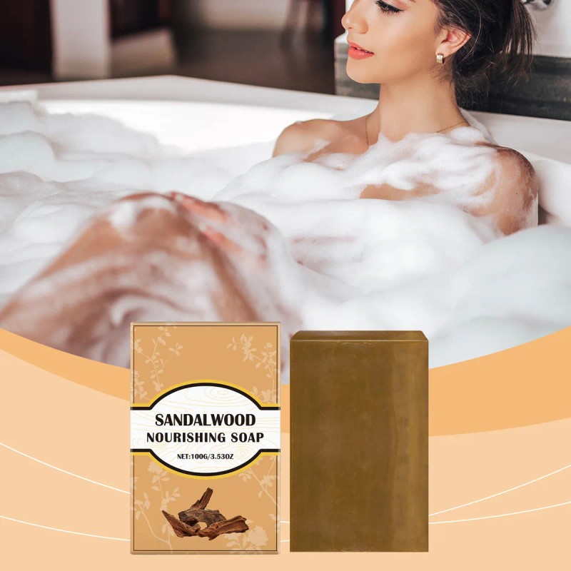 J Soap Sandalwood, Nutritivo, Limpiador, Nutritivo, Sándalo