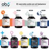 Vitaminas Cabello Mujer, capsulas con Biotina, Colágeno, Keratina, Vitamina E,