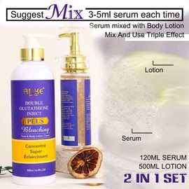 AILKE Intensive Serum, Brightening Serum for an Even & Radiant Complexion, Face Care , 120ml - Skin Type: lotion and serum