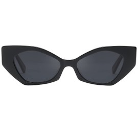 DUCO Trendy Sunglasses for Women Men Retro Vintage Polarized Shades Acetate Frame Y2K Designer Style Sun Glasses DC1250