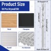 Geroosaty 50 Pcs Drywall Bit 1/8 Inch Spiral Saw Tip