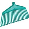 TRIUSO Leaf Rake Made of Kuns Fabric, 21 Prongs, Width