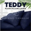 GC GAVENO CAVAILIA 2 Pack Teddy Fleece Pillow Cases -