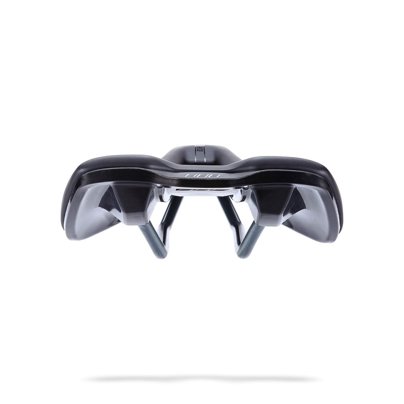 BBB Echelon bsd-141 MTB Bicycle Road Saddle, Unisex Adult, Black,